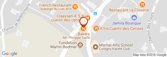 horaires Boulangerie Patisserie Cologny